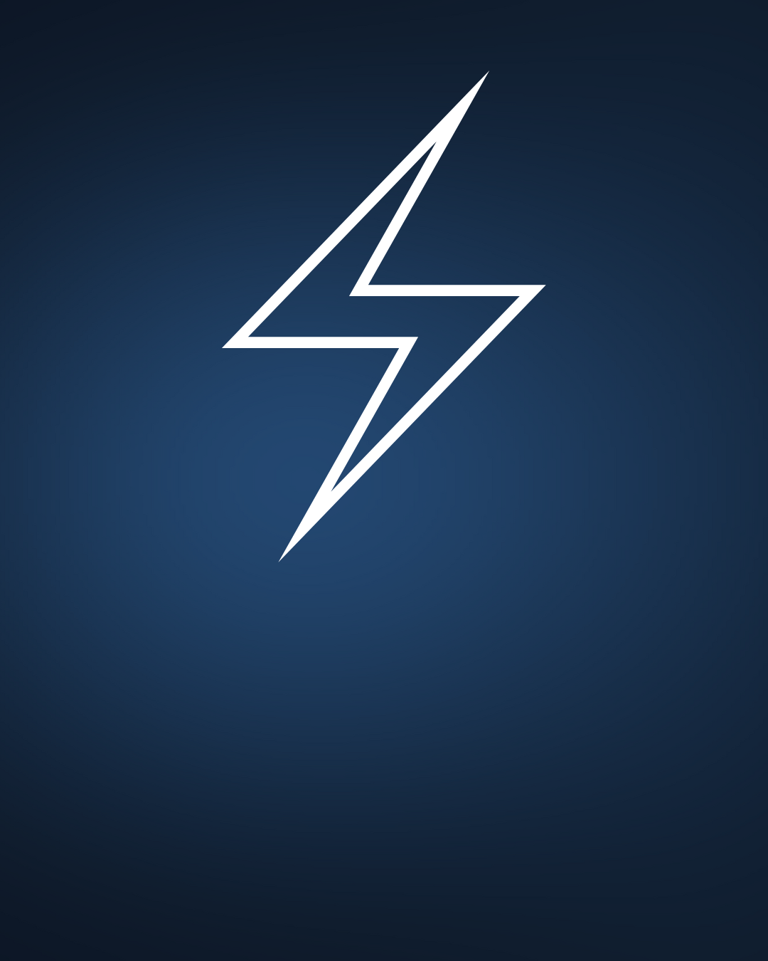 Minimal Product Card with Charging Symbol